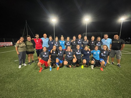 Orgogliosi ed onorati per la prima partita del campionato A2 della nostra squadra di calcio a 5 femminile