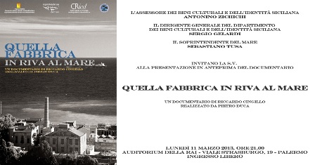 Quella fabbrica in riva al mare